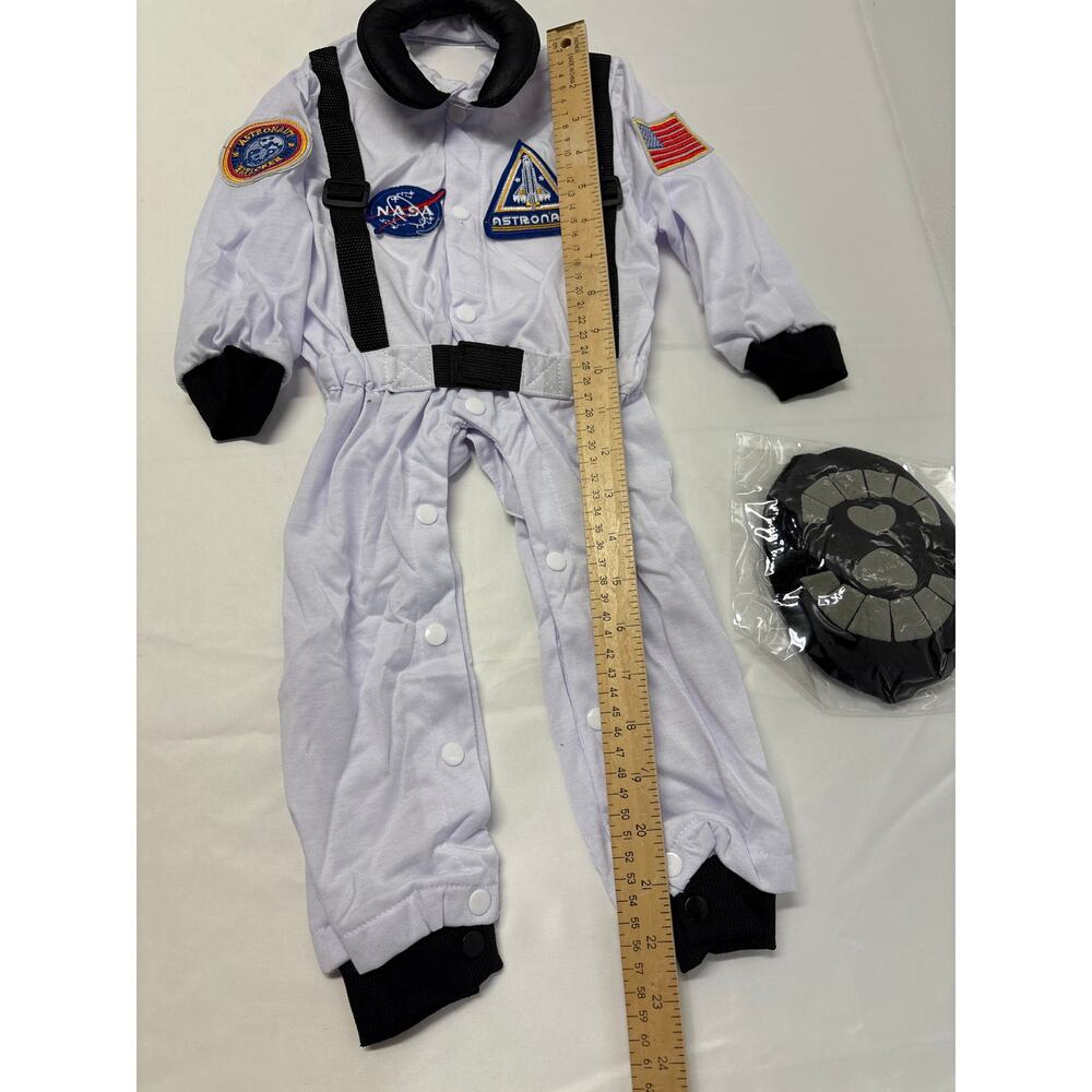 New baby Halloween costume Astronaut 06-12 months 1 jumpsuit and booties - Picture 4 of 4